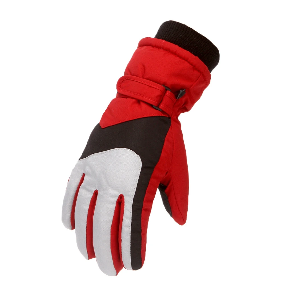

Baby Winter Gloves Warm Waterproof Velvet Thickened Winter Outdoor Kids Snow Skating Snowboarding Windproof Warm Ski Gloves Knit