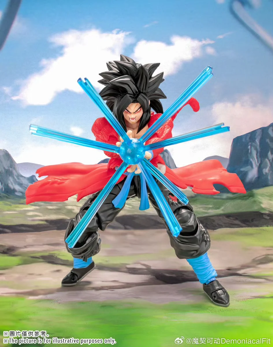 Demoniacal Fit Dragon Ball Z SHF Super Saiyan 4 GT SSJ4 Untamed Power Time Ranger Son Goku Аниме Фигурка Модель Игрушки (art.: 3920cb2c66348) - 3920cb2c66348