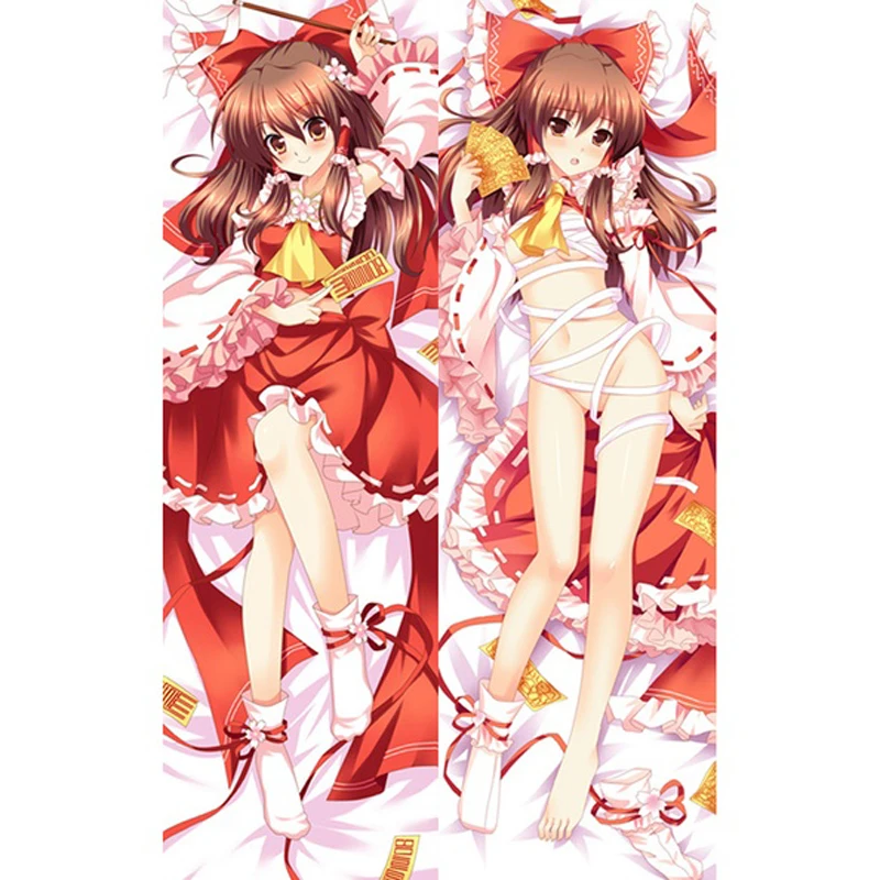 

60x180cm Anime Touhou Project Remilia Scarlet Cirno Saigyouji Yuyuko Dakimakura Pillowcase Body Hugging Cushion Cover