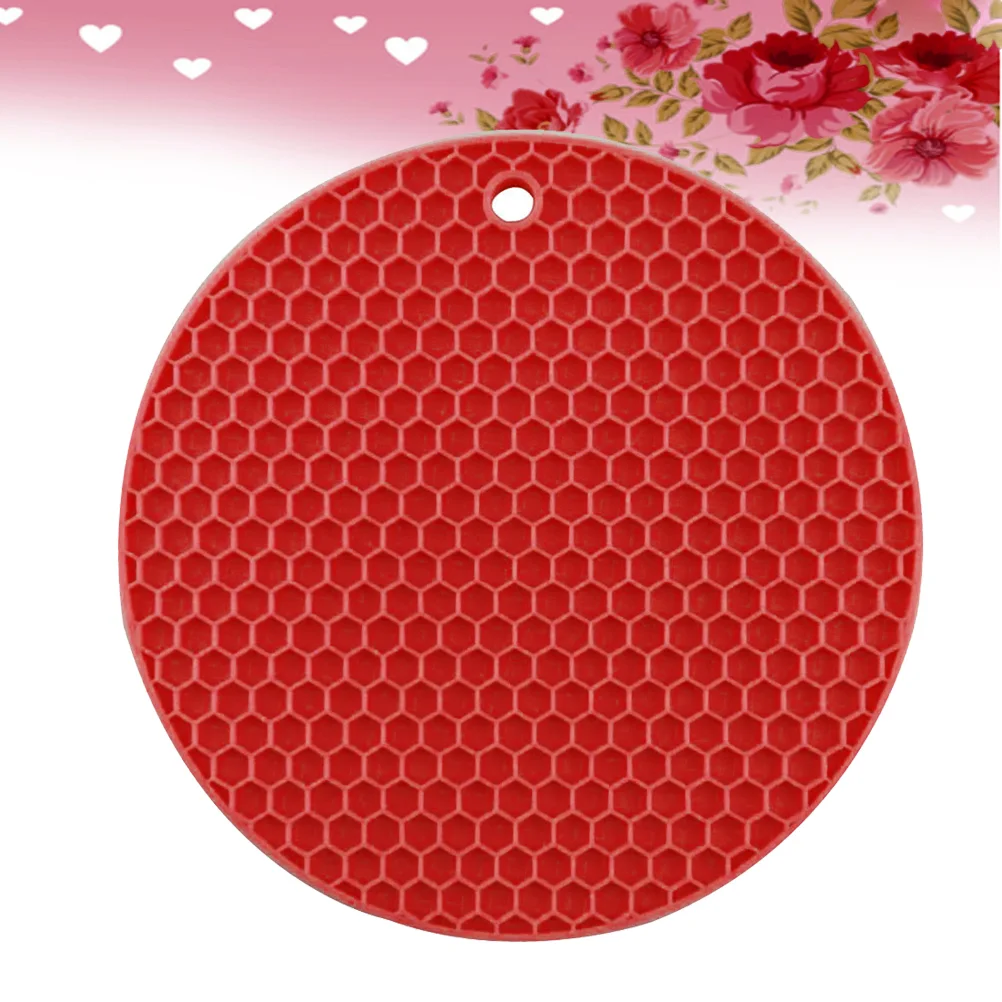 

Insulation Mat Heat Resistant Pad Heat Resistant Pad Silcione Mat Anti-oil Pad Pot Coaster Pan Pot Mat