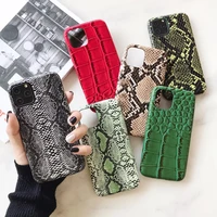 crocodile texture soft silicone phone case for iphone 12 mini 11 13 pro xs max x xr 7 8 6 plus snake skin pu leather cover funda