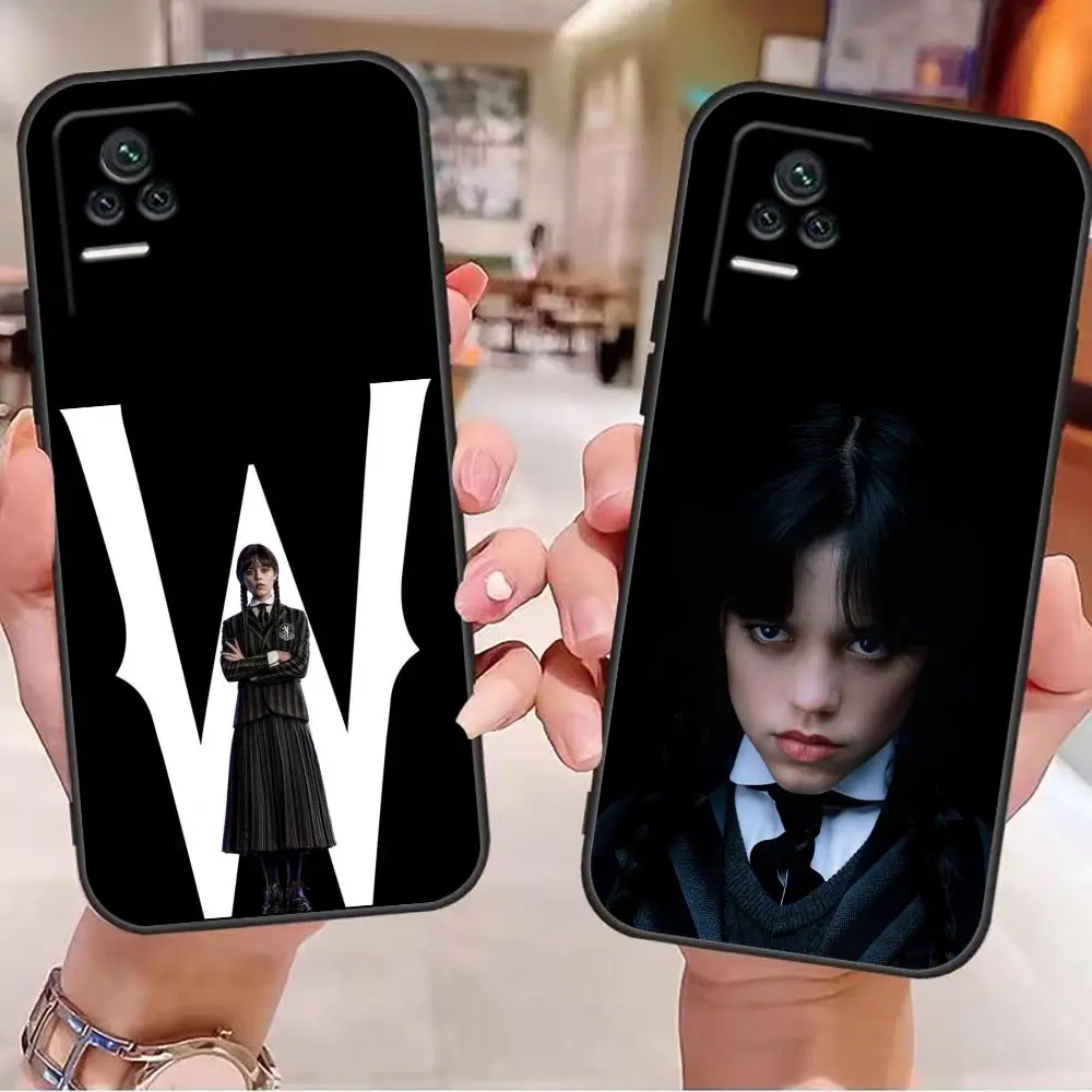 

Wednesday Addams Tv Film Case For Redmi K50 Case For Redmi K50 K40 K40S 10C 10 9T 9C 9A 9 8A 8 7A 7 6A 6 Pro Plus 5G Black Cover