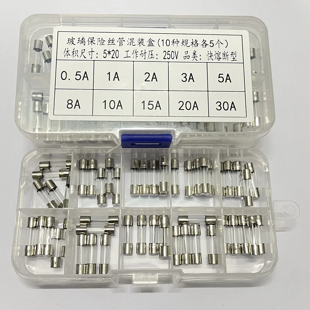 5x20 мм 6x30 250 в керамический предохранитель 100 A 1A 2A 3A 4A 5A 6A 8A 10A 15A 20A керамические