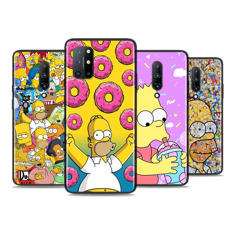 

Hot Simpsons Cartoon For OnePlus 9 9R Nord CE 2 N10 N100 8T 7T 6T 5T 8 7 6 Pro Plus 5G Silicone Phone Case Cover Coque