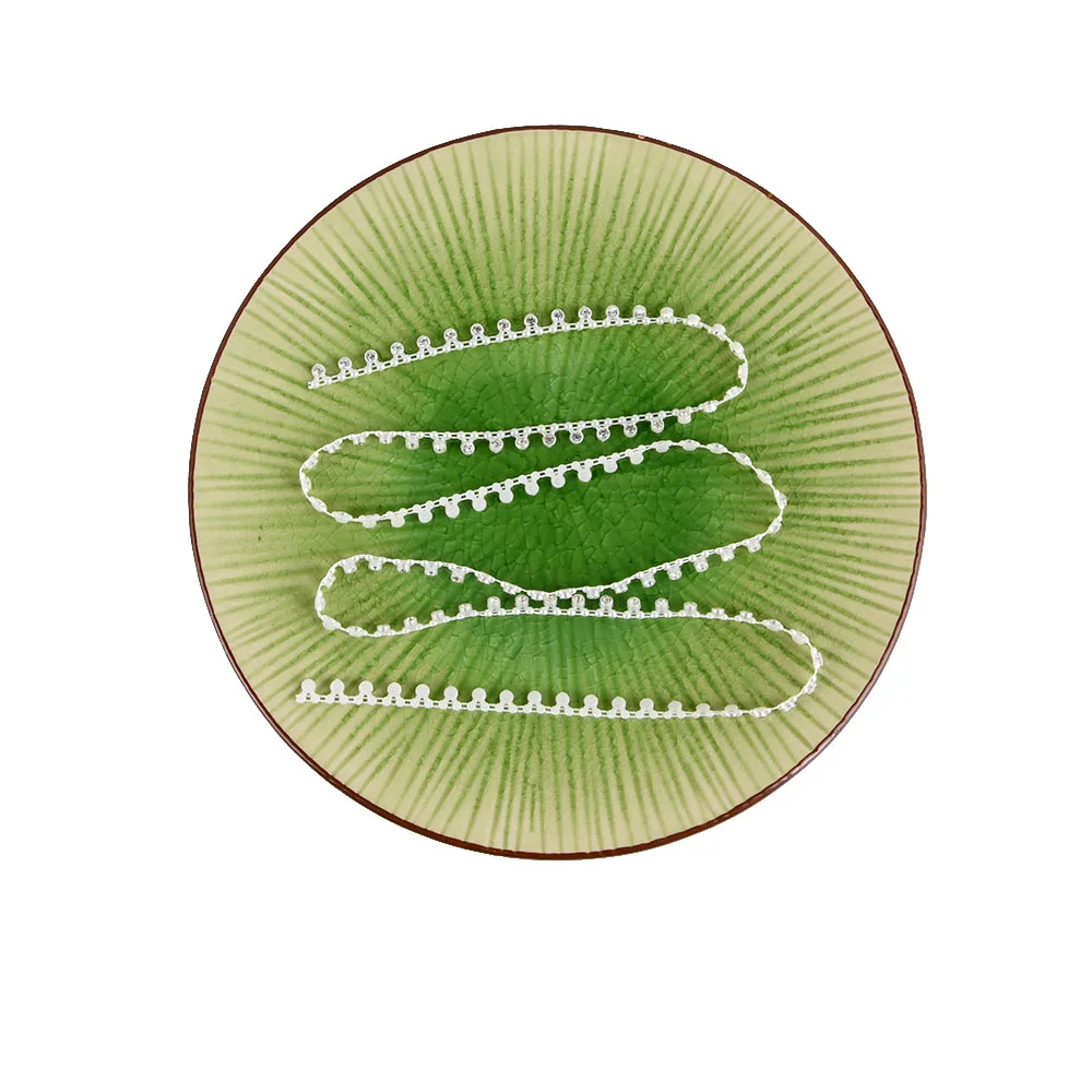 1 ярд бусин искусственный жемчуг отделка аппликация кружевная лента ремешок