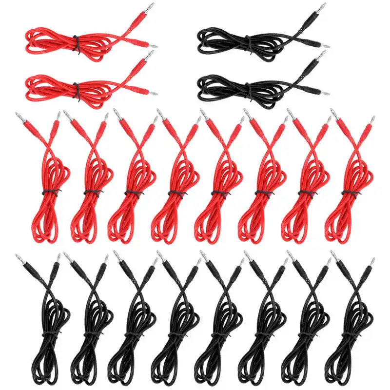 

Banana Test Lead 10 Sets Bananas Plug Testing Cable for Multimeter