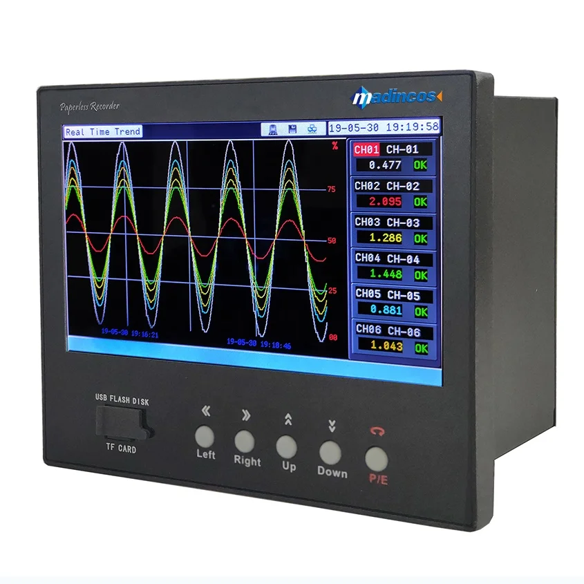 Multi-channel Paperless Recorder