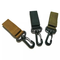 hiking nylon webbing buckle hook water bottle holder clip climbing carabiner belt backpack hanger hooks camping tool