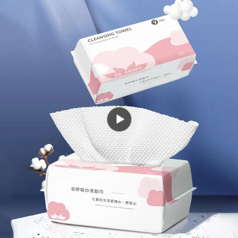 

Cosmetic Cleanser Wash Towel Thickened Soft Towel Disposable Face Wash Cotton Facial Washing Scarf