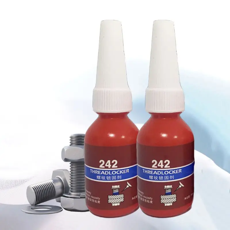 

1 Pcs 242/271 Glue Screw Glue Blue Glue Anaerobic Adhesive Fast Curing Sealing Thread Locking Agent Телескопическая Палка Чехол