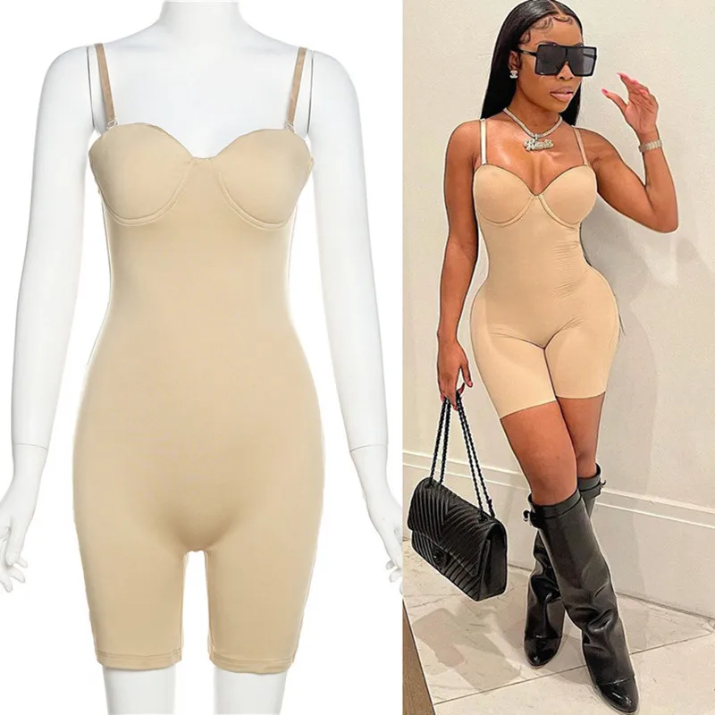 

2022 Summer Sexy Women Solid Spaghetti Strap Mini Dress Spring Sleeveless High Waist Party Club Bodycon A-line Dress For Female
