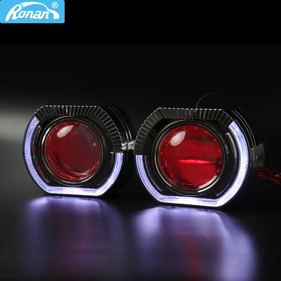 Фото RONAN car styling retrofit 3.0 Full metal pro HID Bi-xenon headlight Lens H1 H4 H7 Daytime Running Light №1