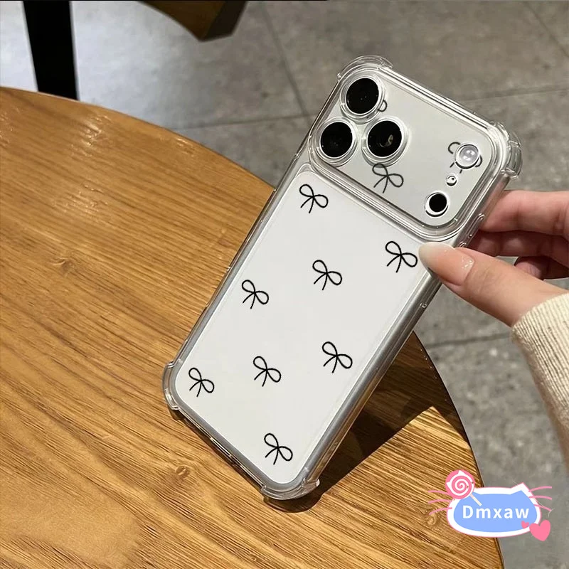 Фото Чехол с черным бантом для Huawei Nova Y91 Y90 Y73 Y72S Y71 Y70 Y63 Y62 Plus Y61 Y60 5 5i Pro 5T 5Z 4 4E 3 3i 2 Lite 2i 2S №5