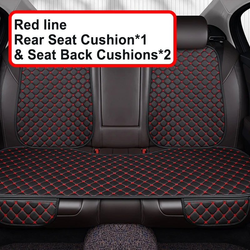 

Чехол на автомобильное сиденье из искусственной кожи, универсальный минимализм, мягкая подушка для сиденья, защитный чехол с карманом для хранения, аксессуары для салона автомобиля