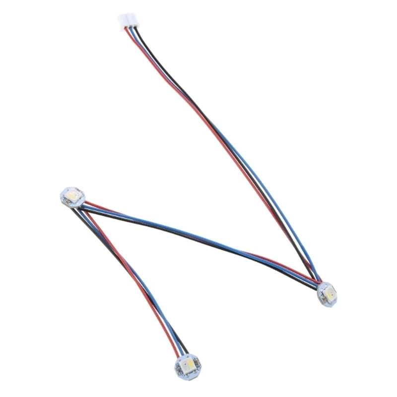 Полностью Собранный светодиод для ворона 2 4 стеллажная горелка с 3 мини-кнопками