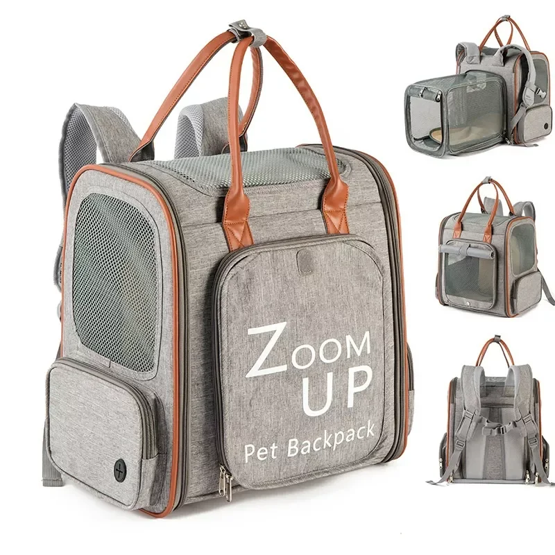 

Портативный переносной рюкзак для домашних животных, складная вместительная сумка для переноски кошек, товары для путешествий и питомцев н...