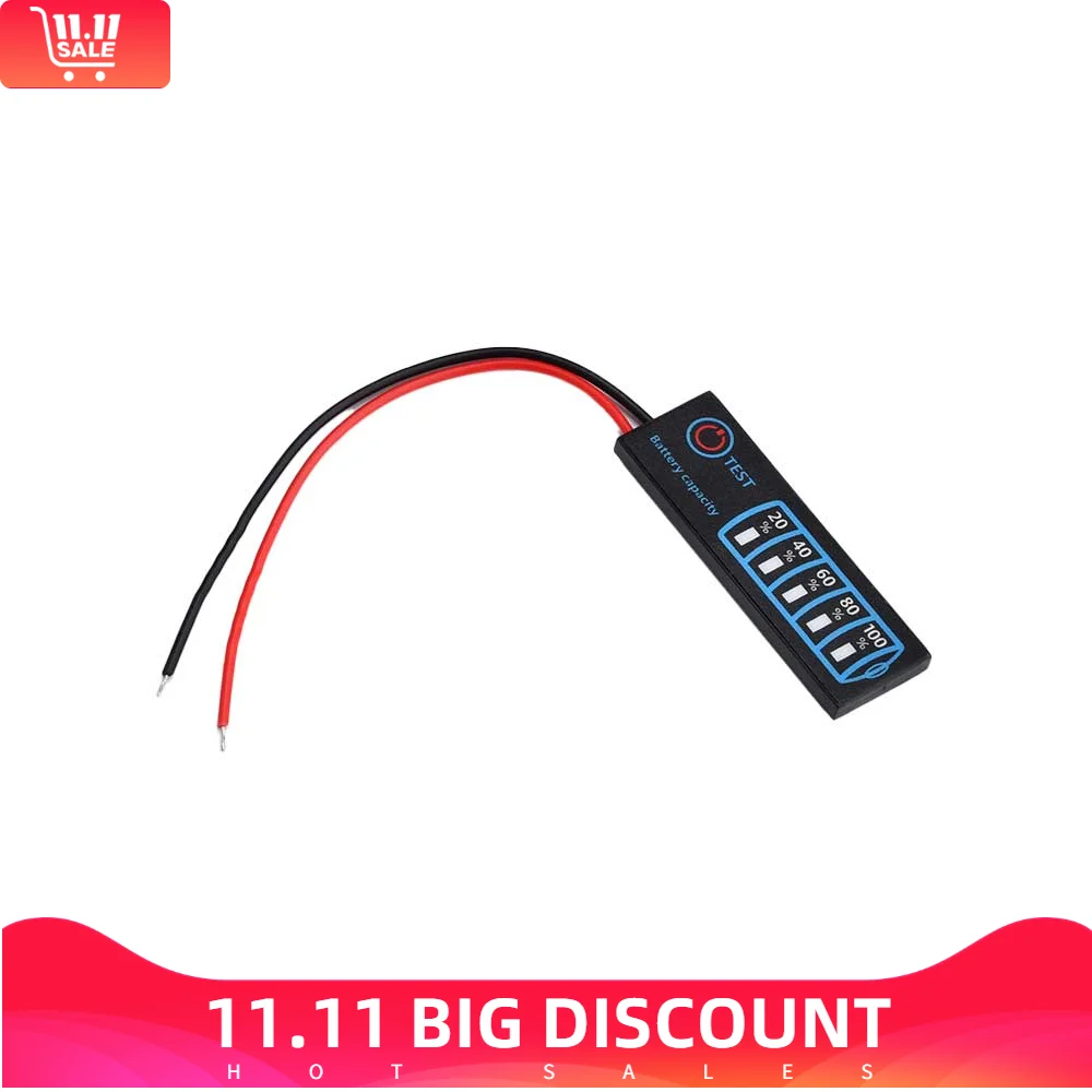 

Gaqqee Индикатор уровня заряда батареи 18650