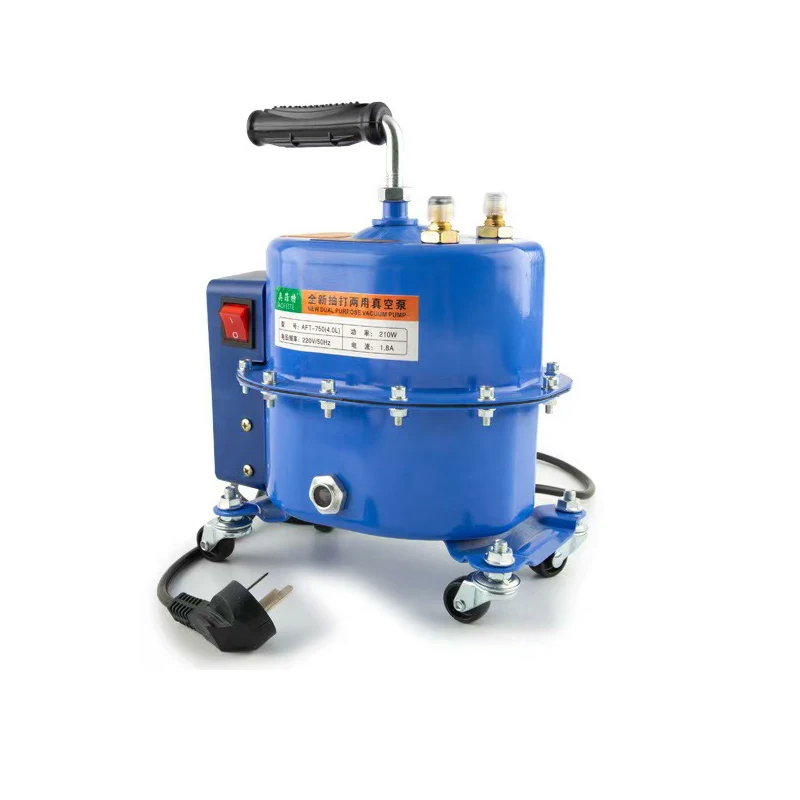 

5л автомобильный вакуумный насос для кондиционирования воздуха, вакуумный насос двойного назначения, инструмент для обслуживания насоса для обнаружения утечек автомобиля