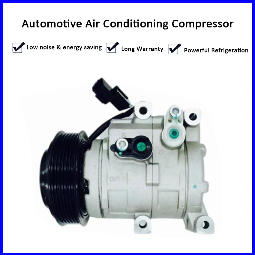 

A/C Air Conditioning Compressor Car Air Conditioner Cooling Type Cold Air Pump Manual Low Noise Adjustment For Kia Old K2