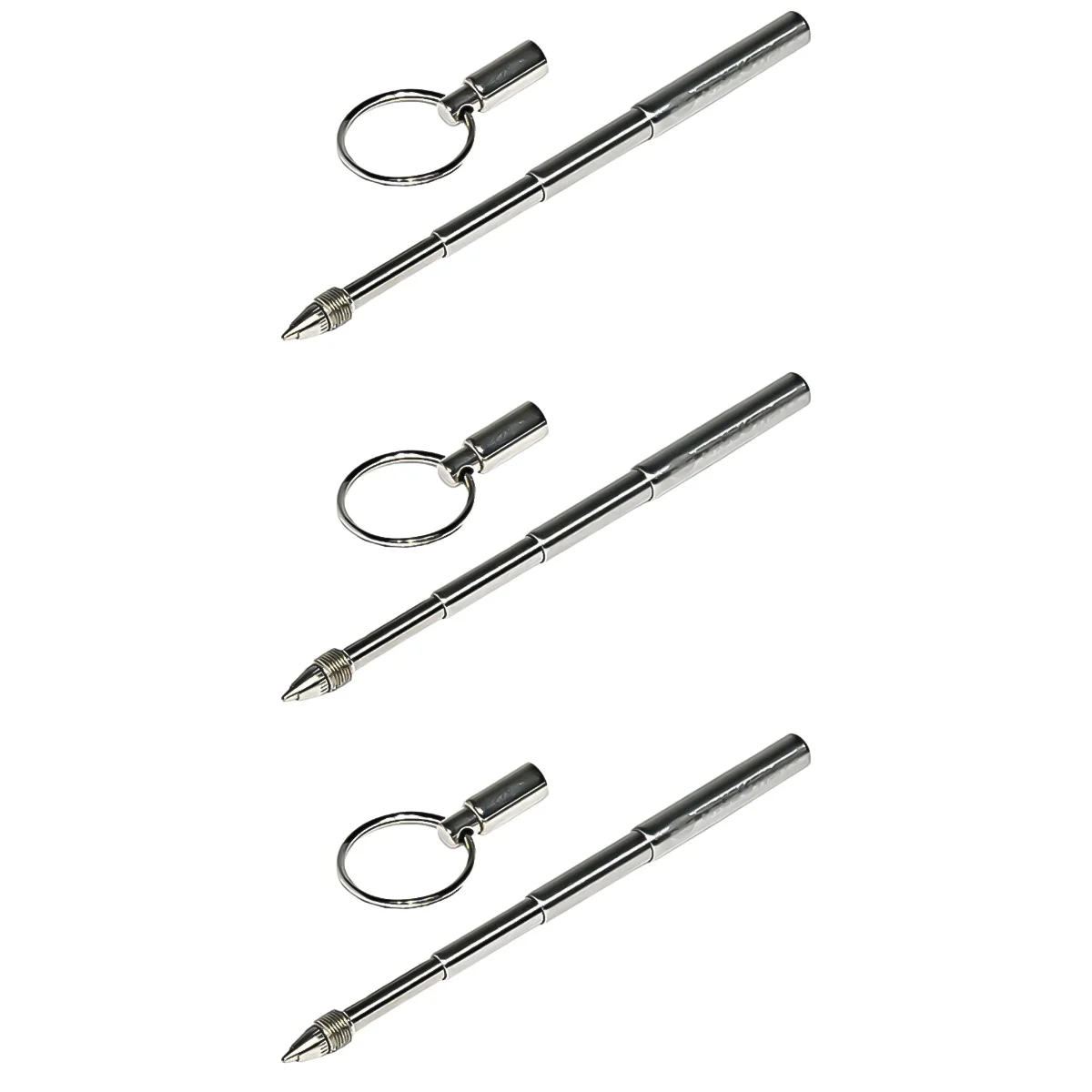 

Ручка, ручки, мини брелок, брелок, кольцо для ключей, выдвижной металлический шариковый Карманный, Шариковые чернила, из нержавеющей стали, т...
