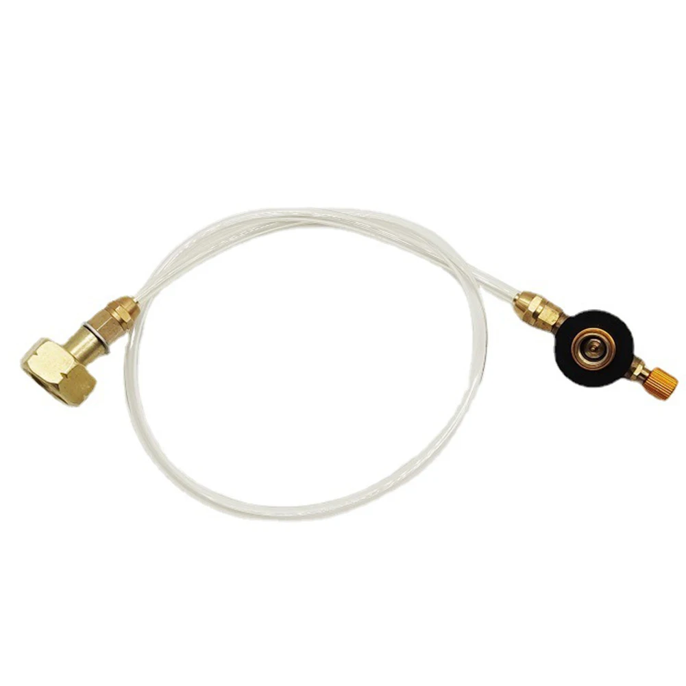 

Adapter Valve Aluminum Alloy Burner LPG Camping Propane Refill Gas Cartridge Valve High Quality Outdoor Gas Stove