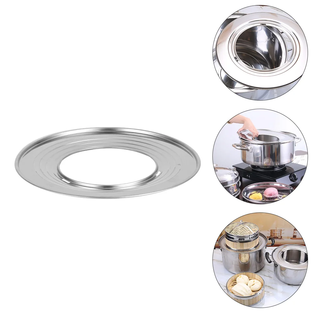 

Steamer Rack Pot Steaming Stand Basket Round Cooker Pressure Trivet Steam Steel Stainless Tray Ring Metal Rings Canning Bamboo