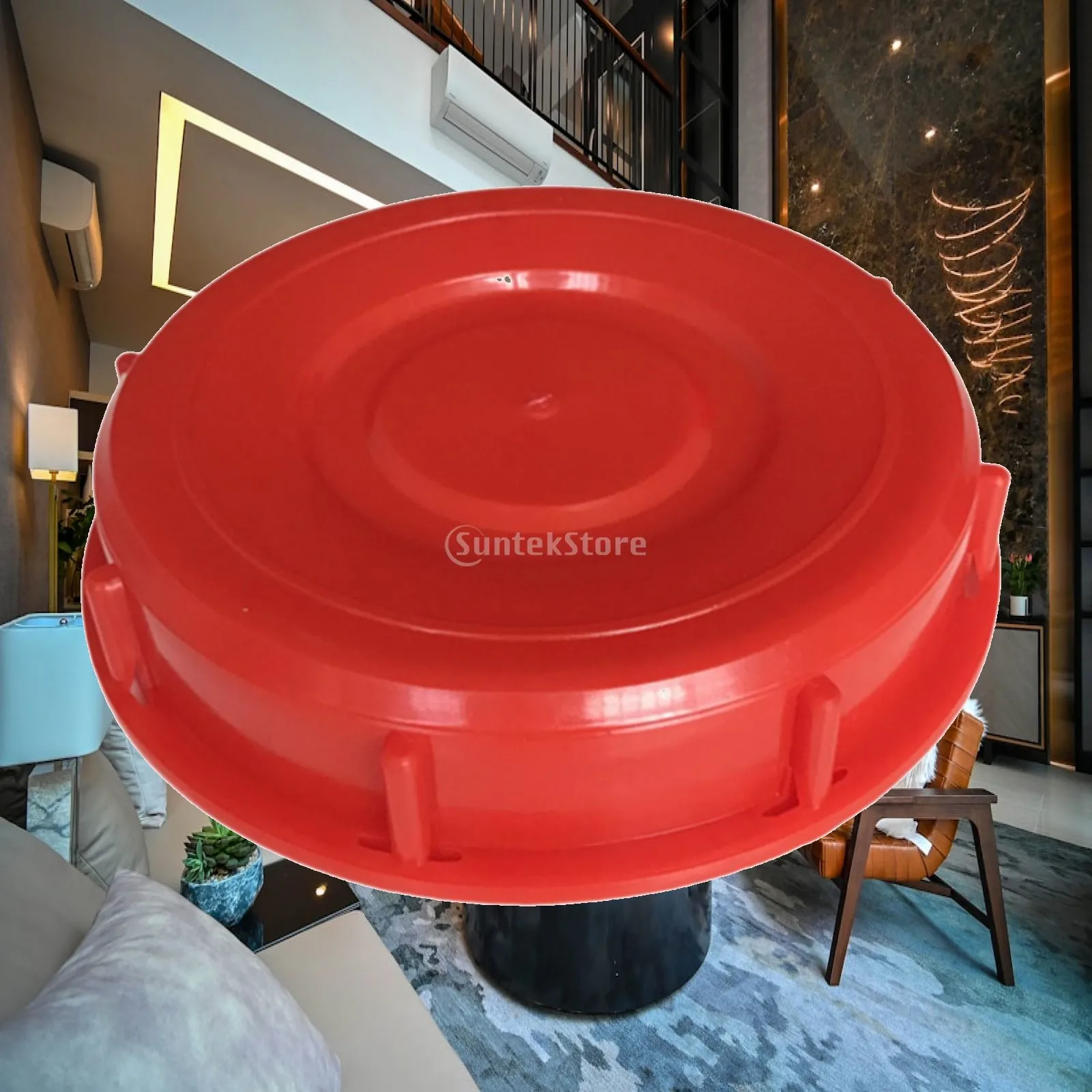 Фото Крышка для IBC-контейнера из HDPE, сверхпрочная, герметичная, с прокладкой, для промышленного использования №1