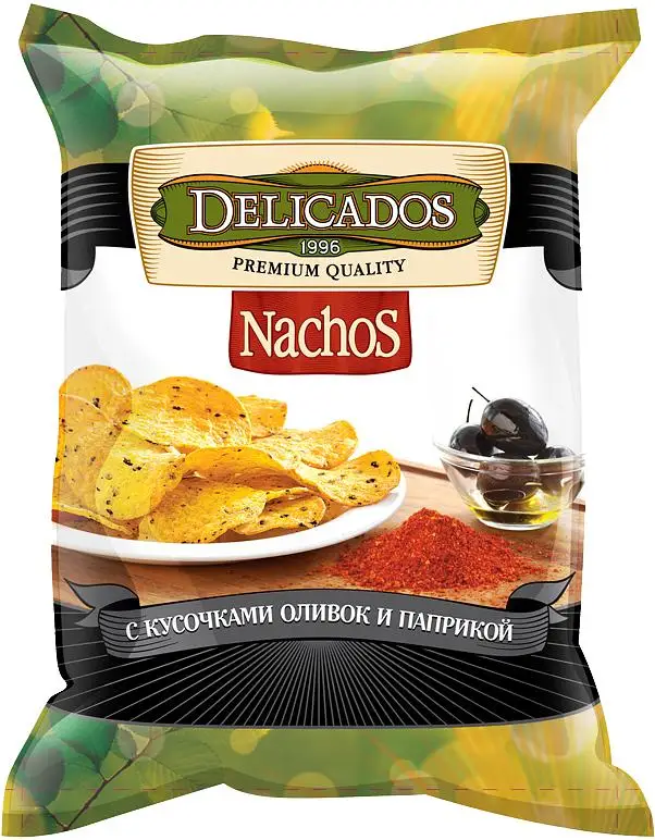 15 штук Чипсы кукурузные Delicados