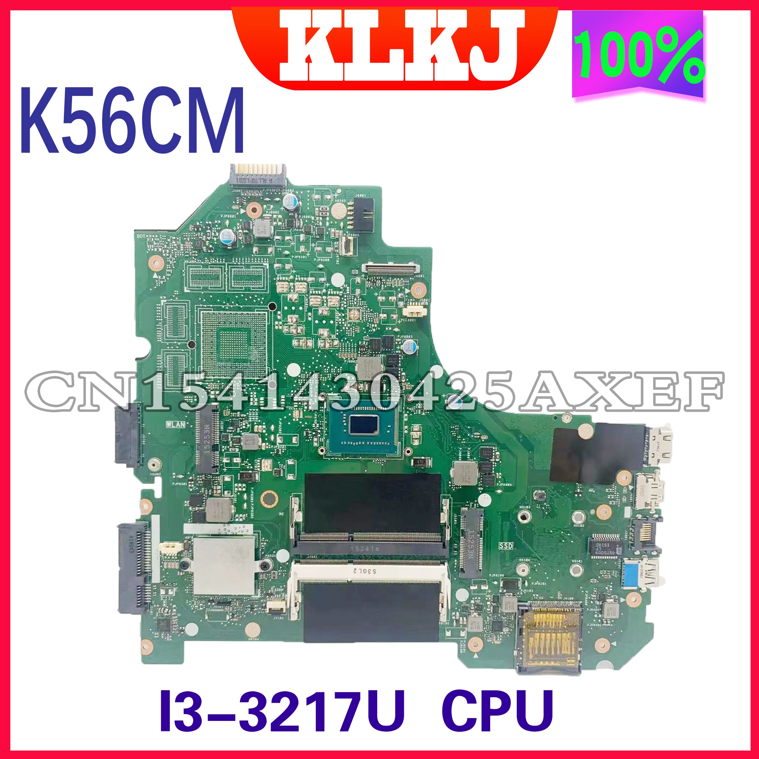 

Материнская плата для ноутбука KLKJ K56CM для ASUS K56CB K56C S550CB S550CM
