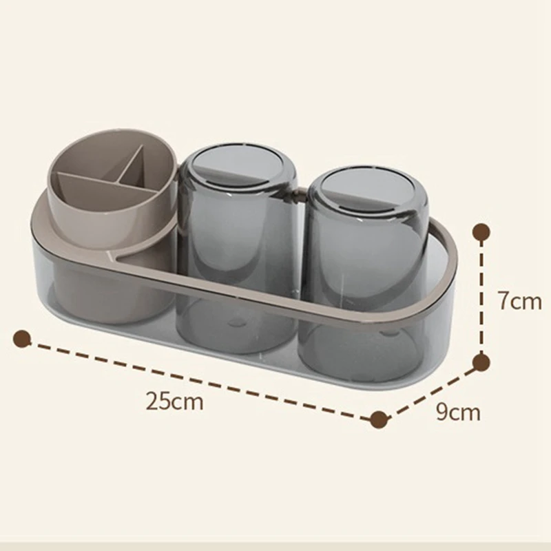 Держатели для зубных щеток пластиковый держатель зубной пасты в ванной набор