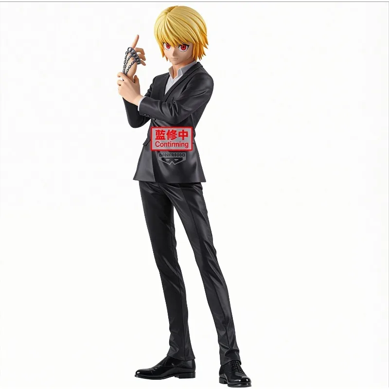 Фото В наличии: Коллекционная фигурка Bandai Banpresto HunterXHunter Grandista Killua Kurapika, модель-игрушка, аниме-персонаж, украшение №5