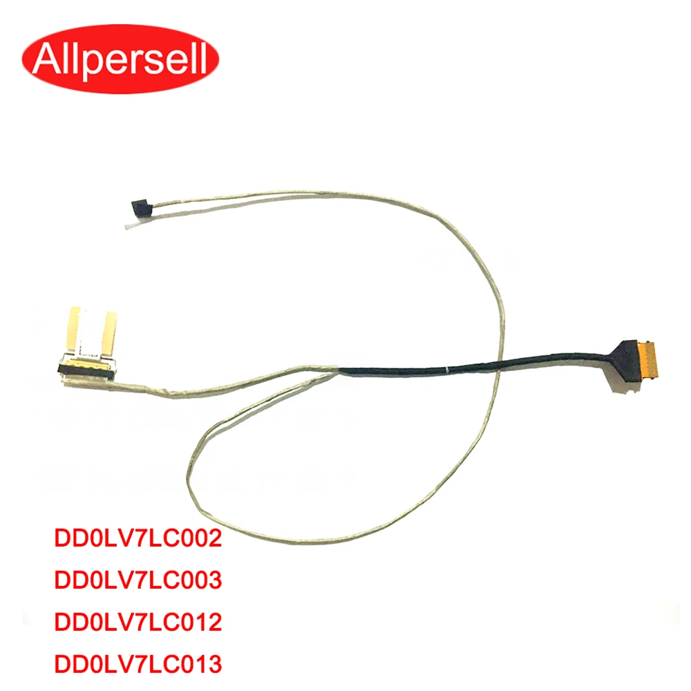 Кабель для экрана ноутбука Lenovo V310-15 V310-15ISK LCD кабель DD0LV7LC003 02 13 12