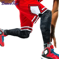 bracetop 1 pair anti collision honeycomb sport knee pad football calf brace support leg sleeve knee protector basketball kneepad