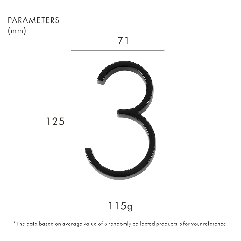 

Дверная табличка Dooroom из цинкового сплава