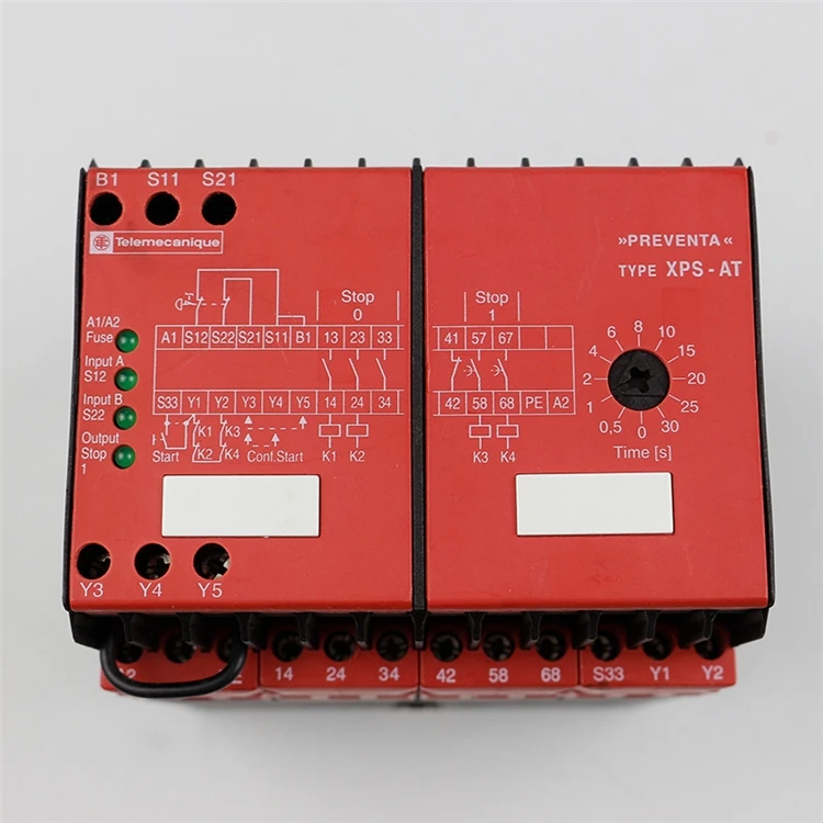 

Original authentic XPS-AT5110 Safety Relays 230VDC 50/60HZ 1.5A