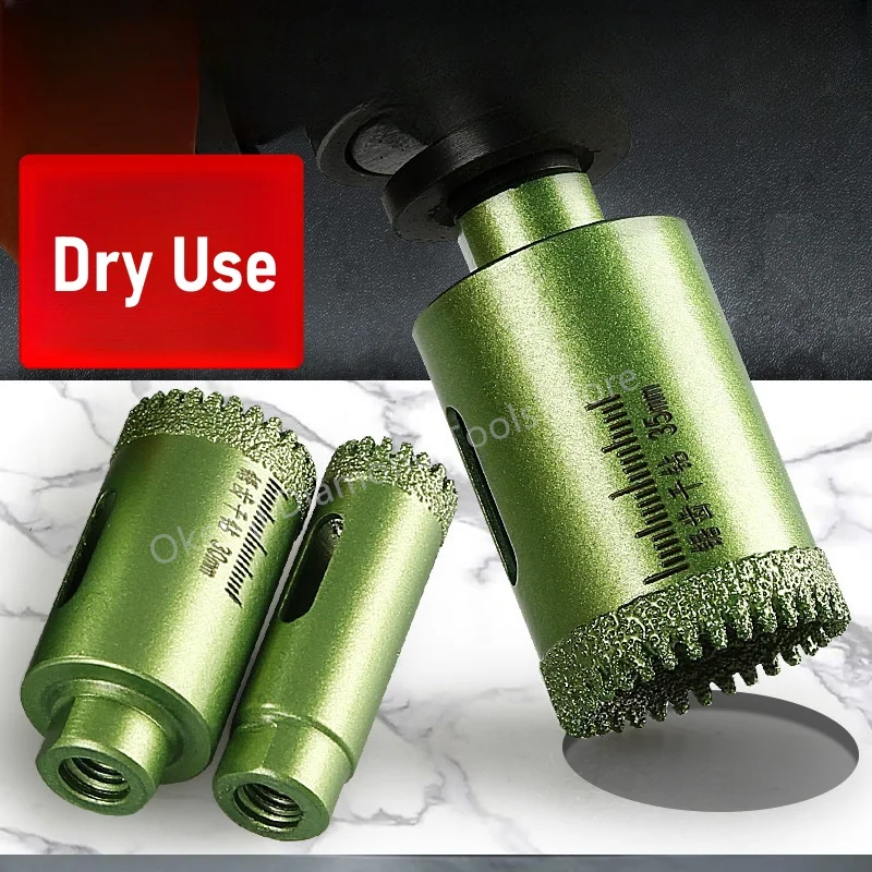 1 шт. зубчатый Открыватель отверстий для сухого сверления мрамора бетона плитки