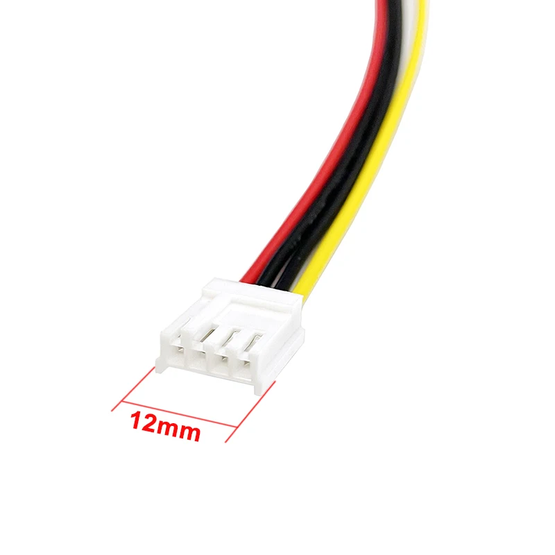 Фото 20 см большой 4-контактный кабель Molex в маленький 4-контактный преобразовательный кабель FDD Шнур питания для гибких дискеты Компьютерный шнур питания IDE для подключения питания №4