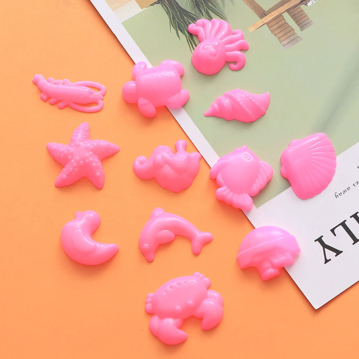 12 шт. формы для песка набор игрушек пляжного лоток форм детей