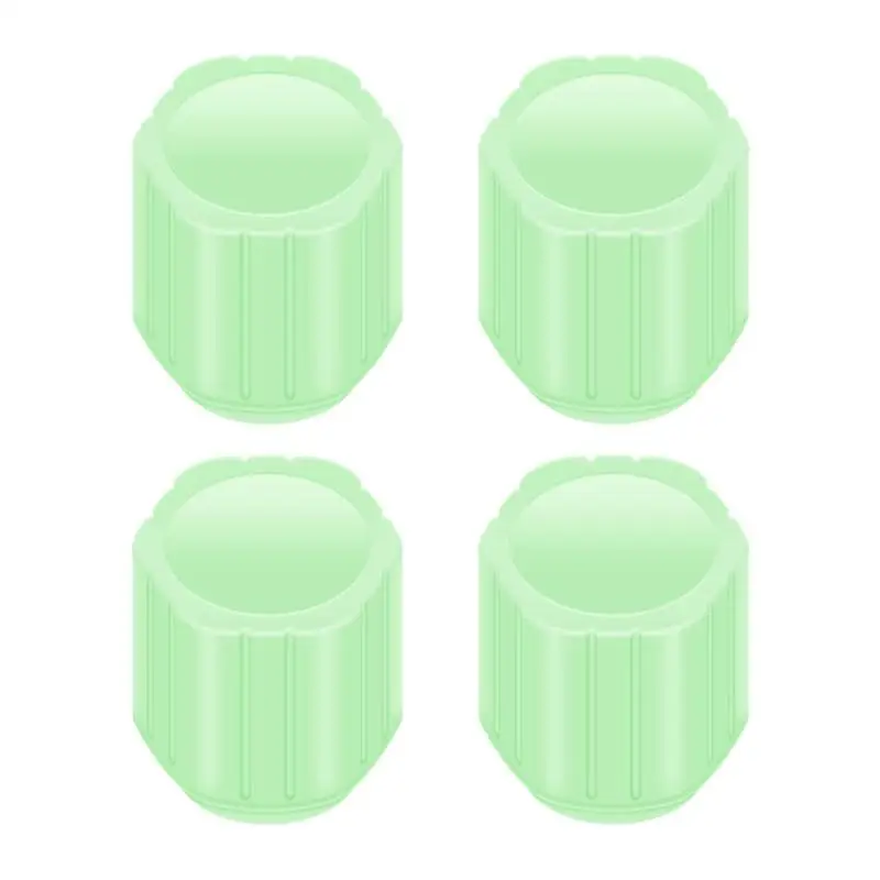 

4Pcs Tire Stem Valve Caps Luminous Stem Covers for Car SUV Bike Motorcycle Truck Vehicle Styling Tools
