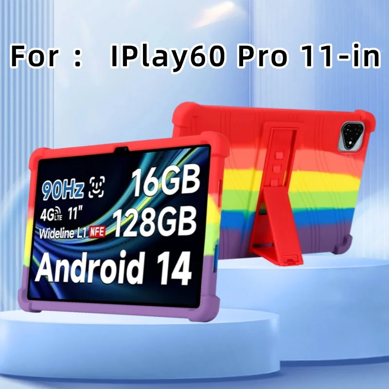 Фото Мягкий силиконовый чехол-подставка для задней панели Alldocube Iplay60 Pro, 11-дюймовый планшетный ПК, защитный чехол №1