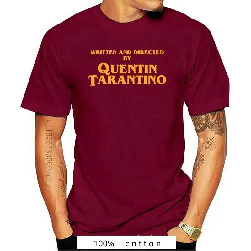 

Written And Directed By Film Film Pulp Fiction By Quentin Tarantino Django Kill Bill 2 John Travolta Fashion T Shirt