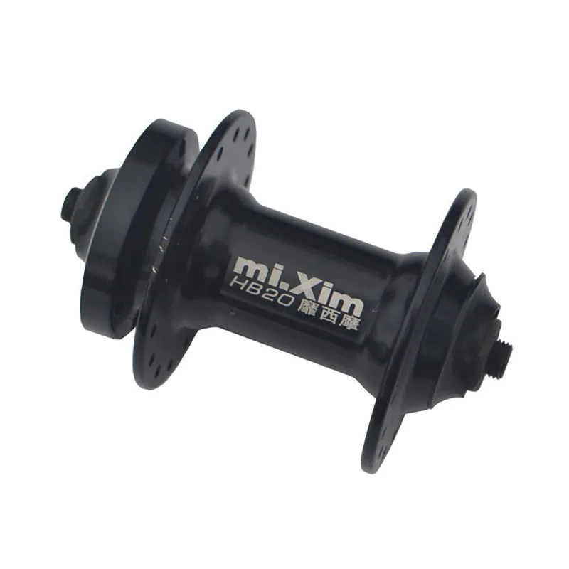 Фото Быстросъемная велосипедная втулка Mixim, 32-отверстия, передняя и задняя втулка для горного MTB, золотой алюминиевый сплав, детали для велосипеда, ступицы для бороды дискового тормоза №4