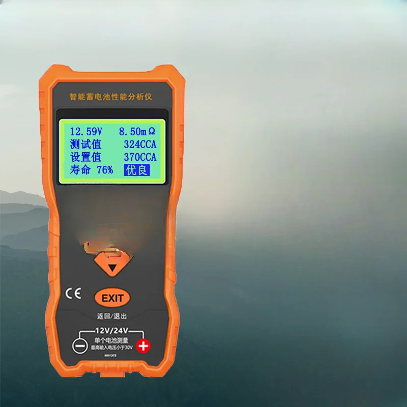 Тестер для автомобильного электромобиля 12/24 в срок службы батареи внутреннее