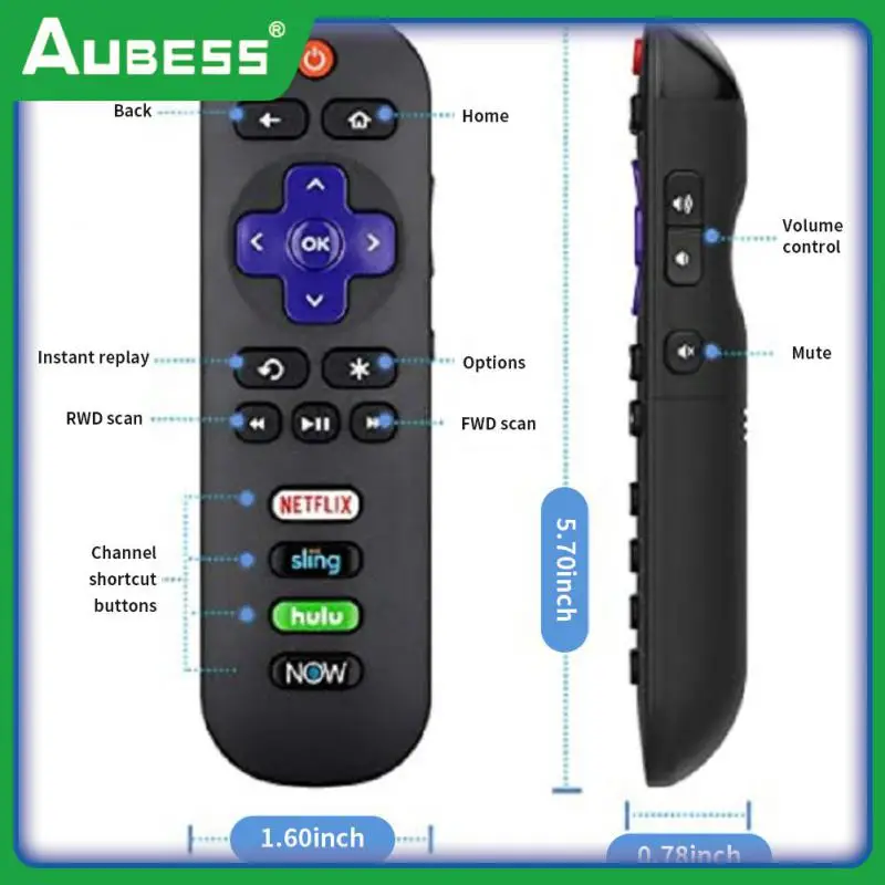 

Controller Replacement With Button Remote Control Without Battery Abs Material Tv Control Smart Tv Smart Led Tv Television
