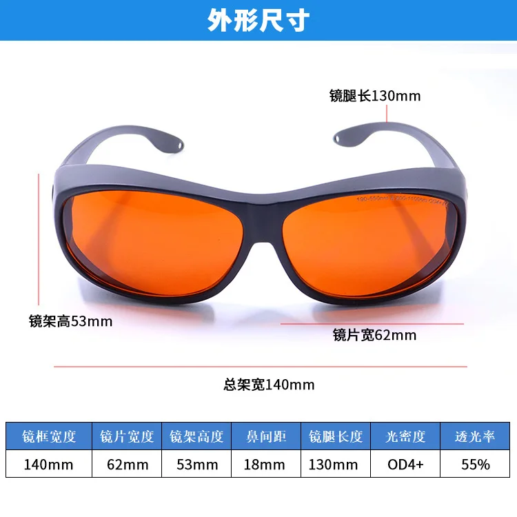 Рисунок 4 - Лазерные очки зеленого и синего