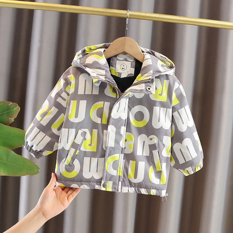 Зимнее хлопковое пальто для девочек плотный теплый пуховик с капюшоном низкая