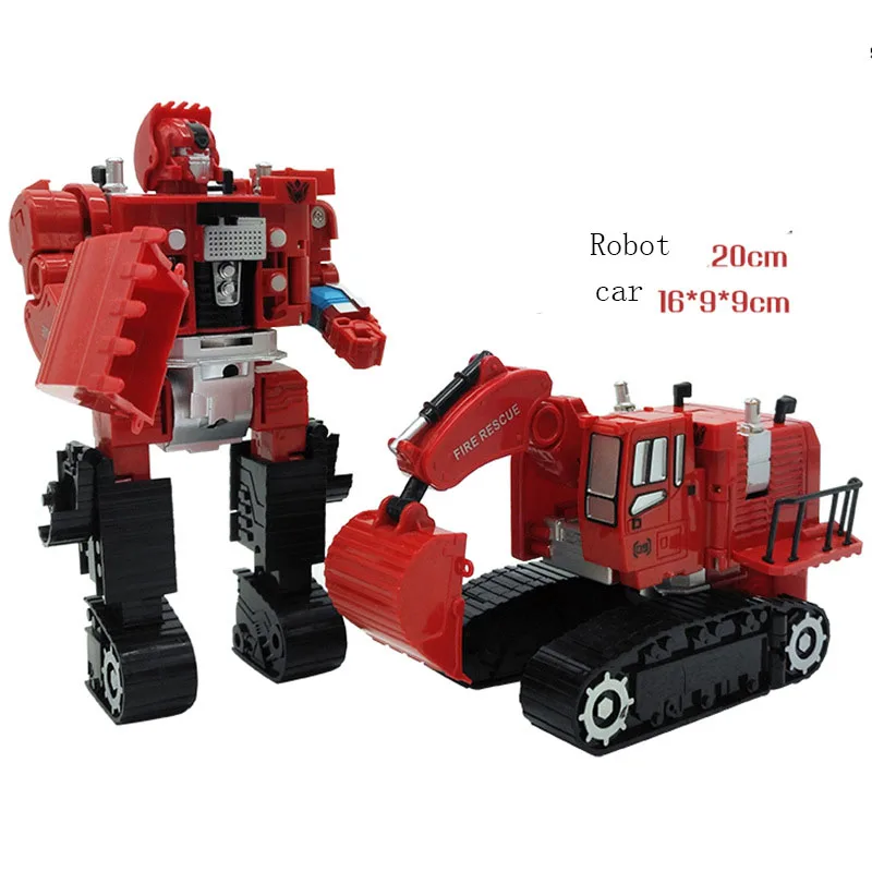 2 в 1 экшн-фигурка робота-трансформера