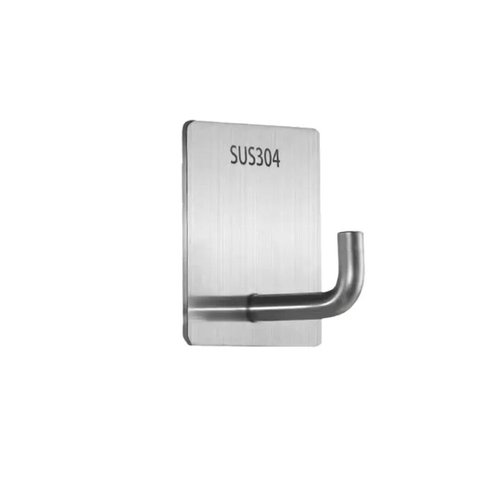 Крючки самоклеящиеся из нержавеющей стали 304 4 шт.