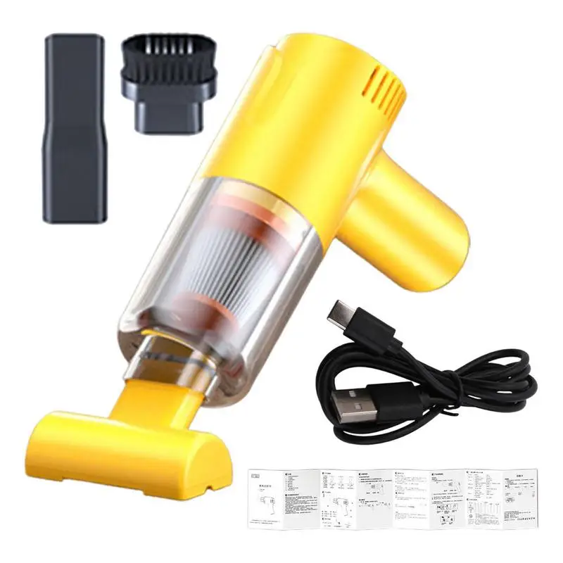 

Cordless Car Vacuum Cleaner Dust Cleaning Vacuum With Brushless Motor And LED Lighting Mini Vacuum Cleaning Tool Home Vacuum For