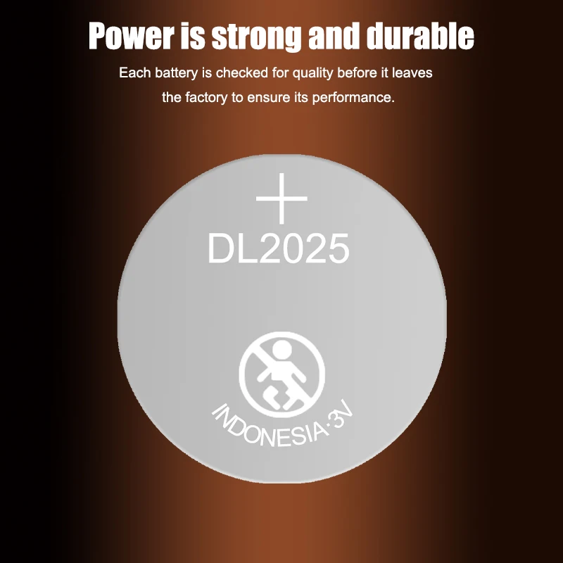 10pcs brand new battery for Durable DLCR2025 CR2025 ECR2025 GPCR2025 3v button cell coin lithium batteries watch car toy | Электроника